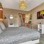 Studio Victoria Spa, Au Coeur Du Centre-Ville Cabine Hammam -Wifi -Grand Lit Double Queen Size 160X200Cm